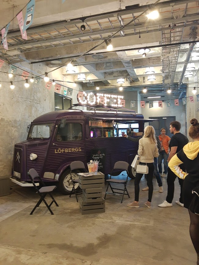 Löfbergs truck at Tallinn Coffee Fest 2021
